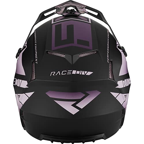 Blue Lightweight Vented Snowmobile Helmet J4929
