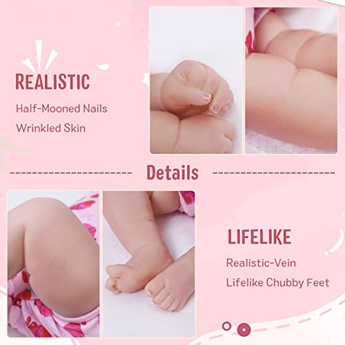 20 Inch Realistic Reborn Baby Doll with Gift Box D9893