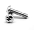 #12-24 x 3/8 Coarse Thread Machine Screw Pan Head Zinc Plated N597049