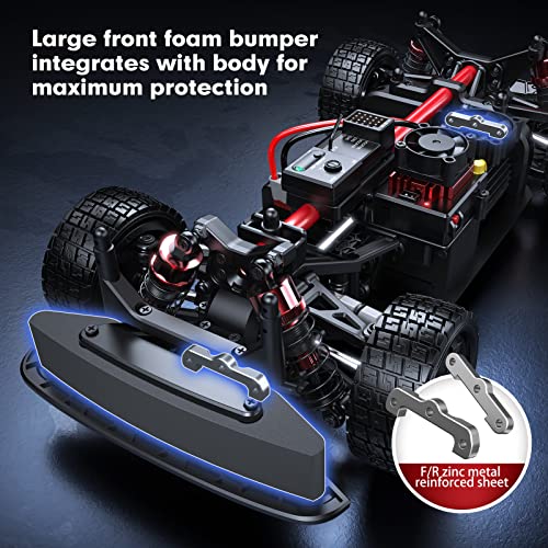 Brushless RC Drift Car with Gyro, 4WD L676