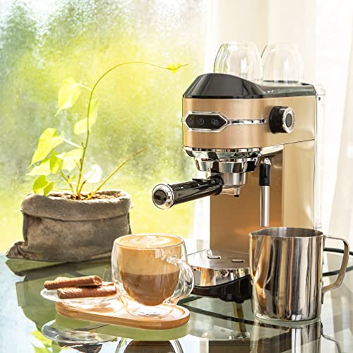 15 Bar Espresso Machine with Milk Frother Steam Wand Q2964