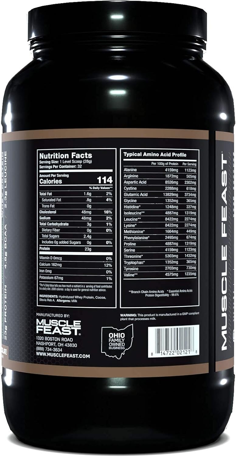 Chocolate Whey Protein Powder 2lb Pack of 2 R172395