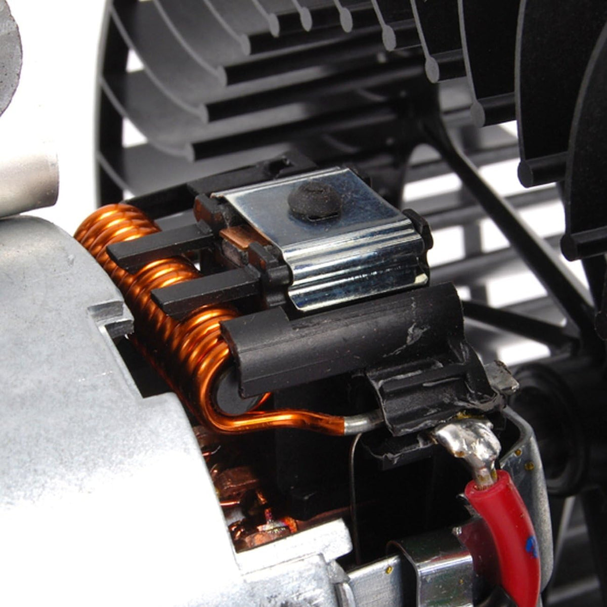 Front Heater Blower Motor with Dual Fan Cage U971