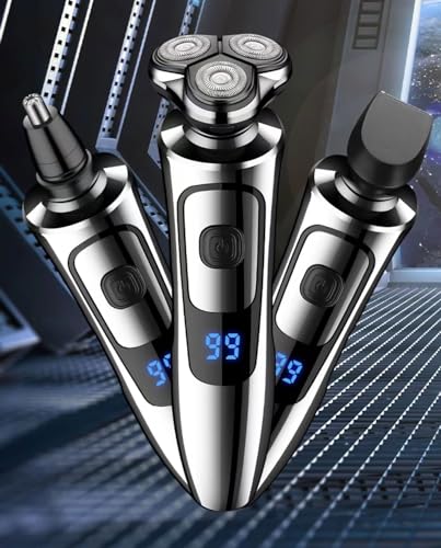 Electric Razor Rechargeable IPX7 Waterproof E812499