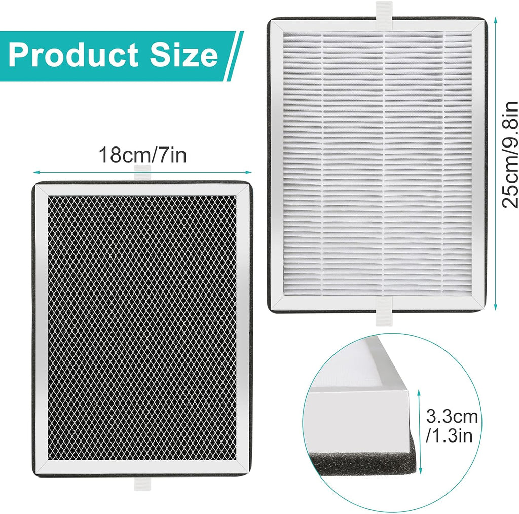 H13 True HEPA Replacement Filter 4 Pack G1960