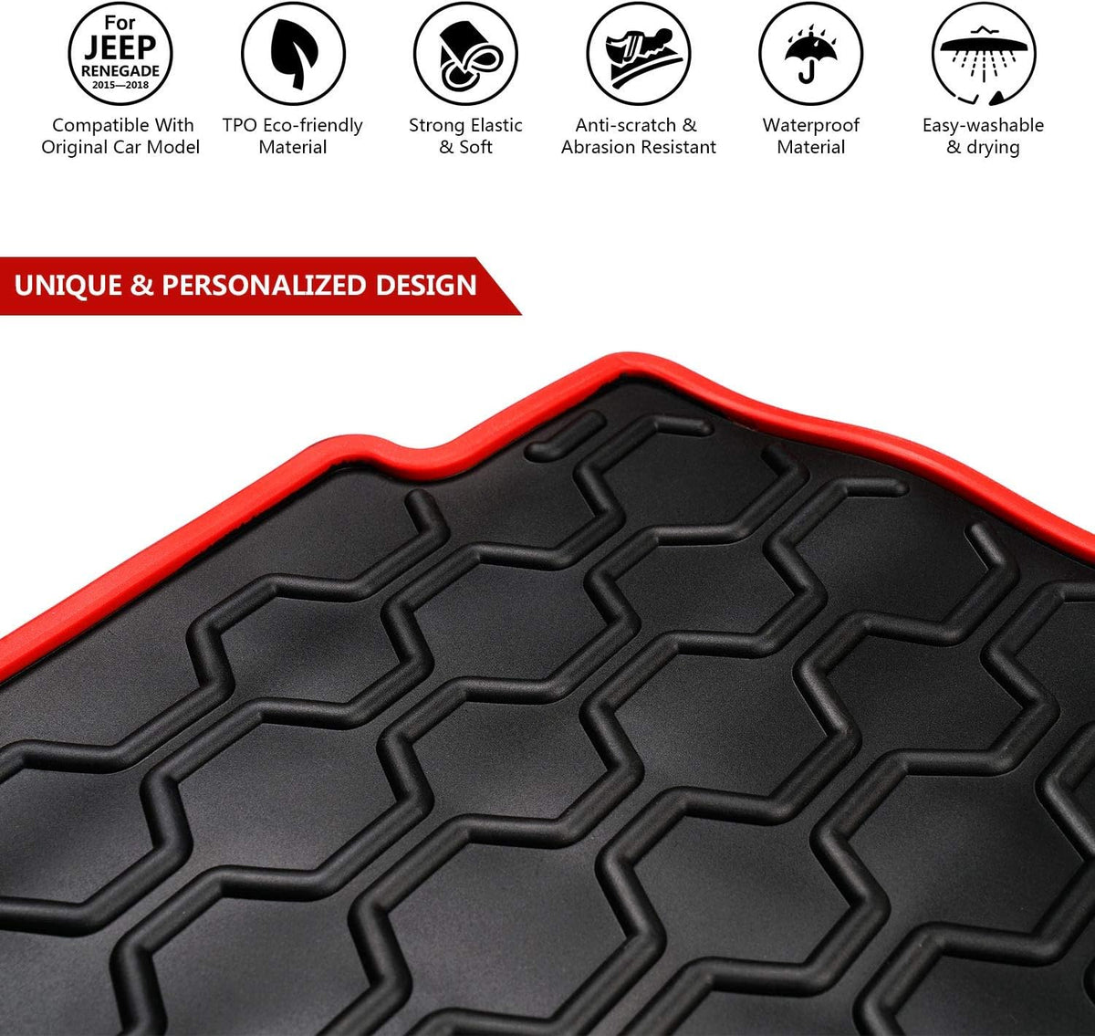 Cargo Liners Trunk Mat Car Rear Boot Liner R658