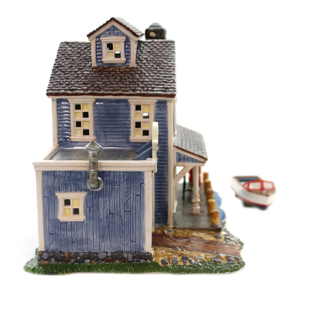 Ceramic Christmas Snow Village Buildings R6445