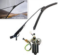 12V Electric Wiper Motor Kit with Automatic Return Function Pack of 2 G945