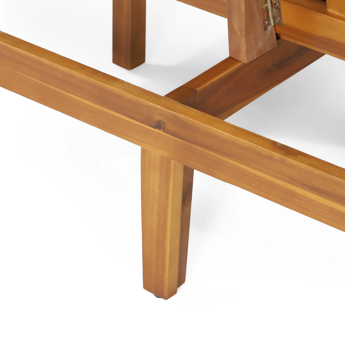 Acacia Wood Convertible Daybed with Cushion P89822