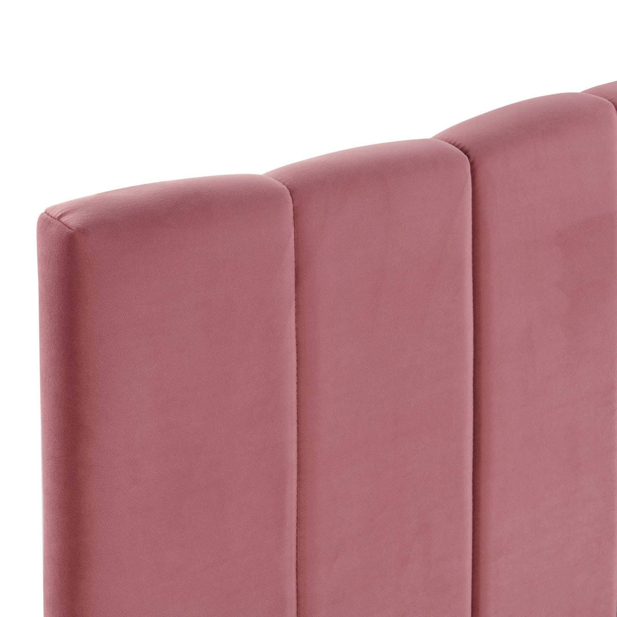 White Performance Velvet Headboard G182