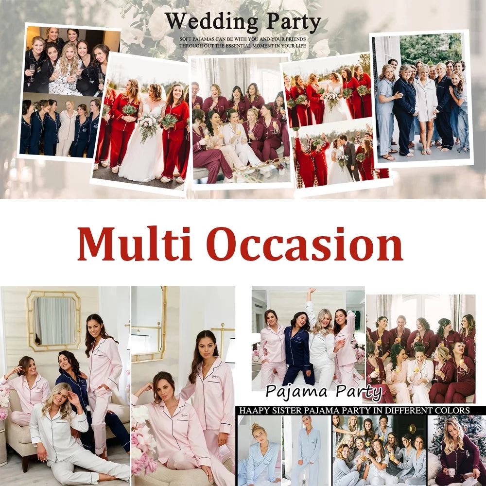 Two Piece Long Sleeve Pajama Sets P5220
