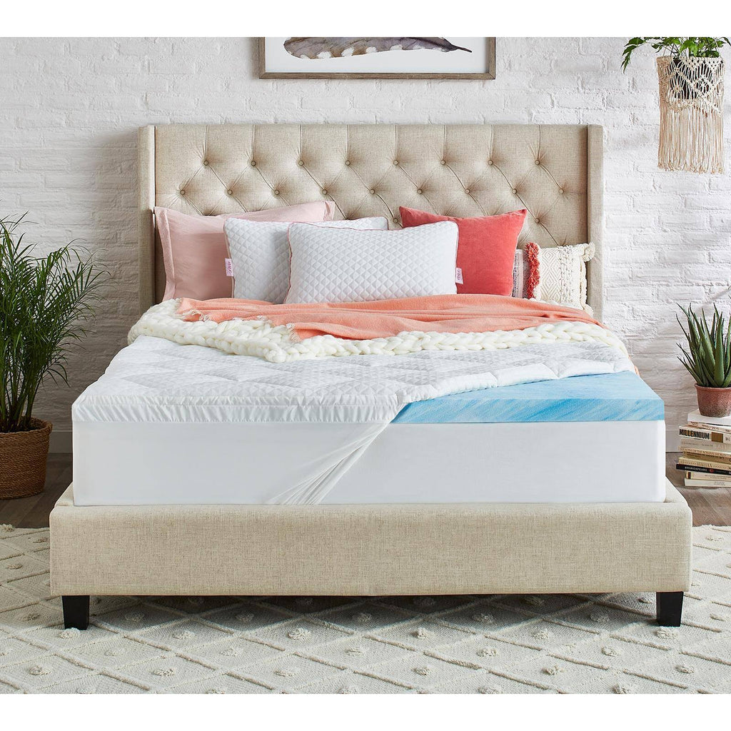 California King Gel Memory Foam Mattress Topper P63012
