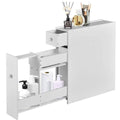 White Bathroom Cabinet Space Saver Storage Organizer M846840