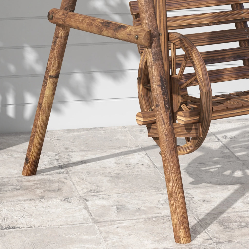 2 Seat Porch Swing with Stand V451
