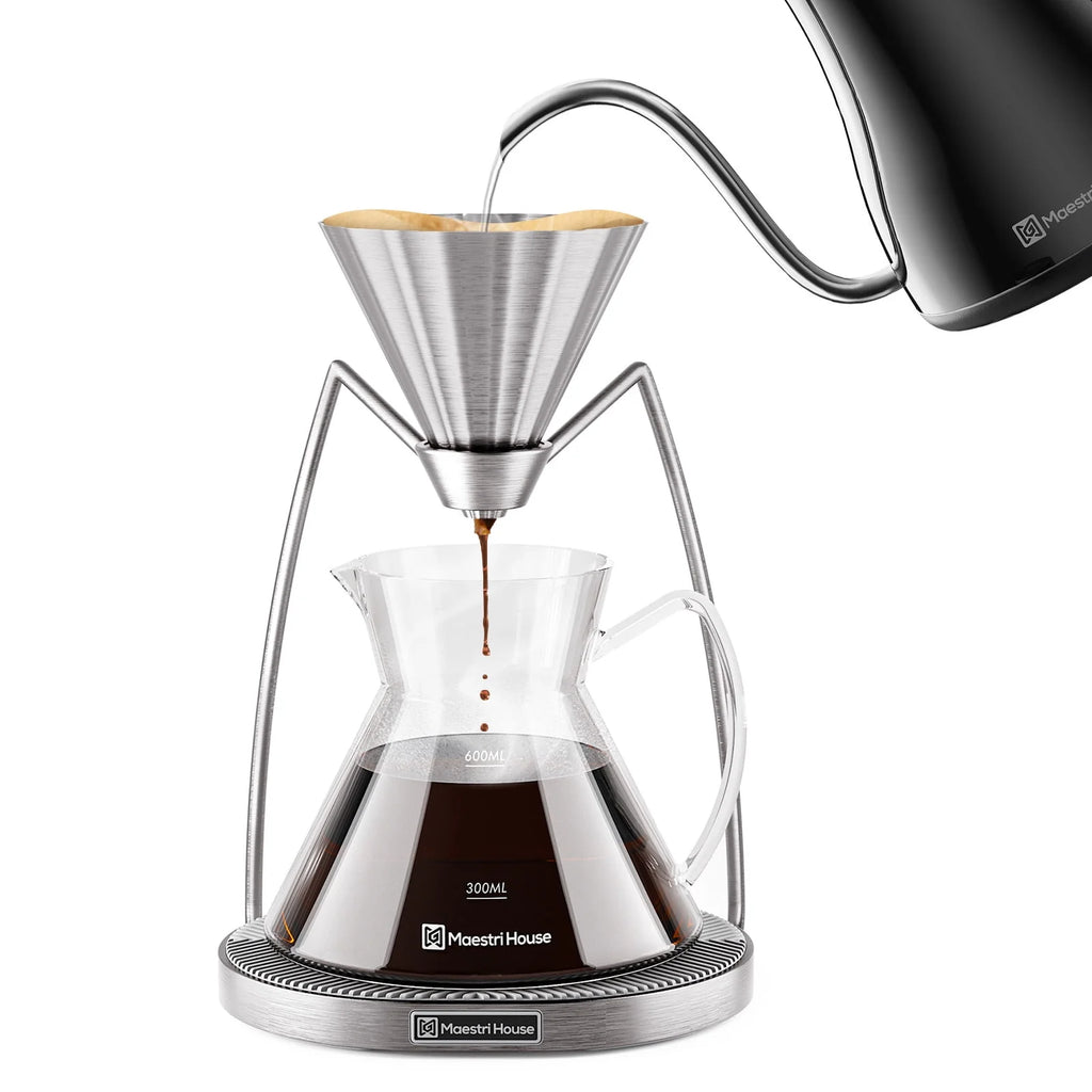 Pour Over Coffee Maker and 600ML Carafe V172