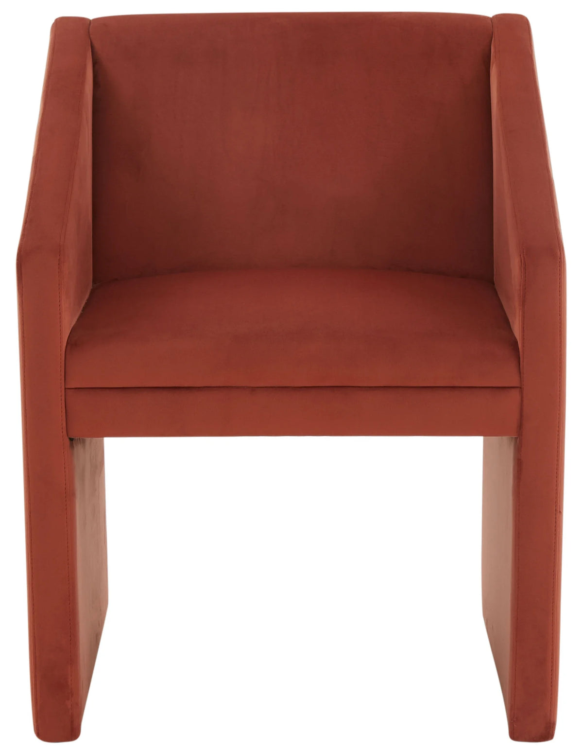 Modern Velvet Solid Armchair O2830