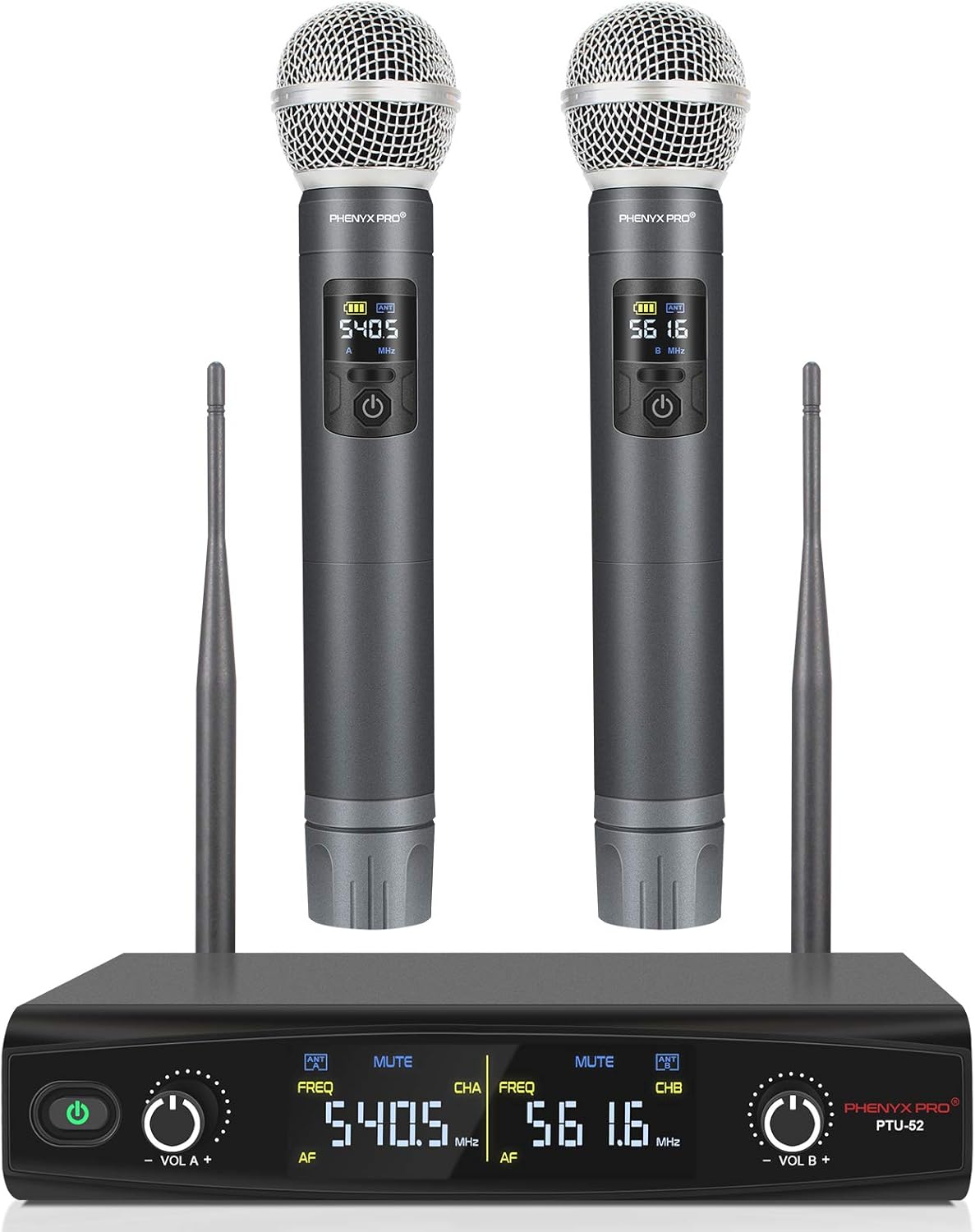 UHF Wireless Handheld Microphone System with Case K2619