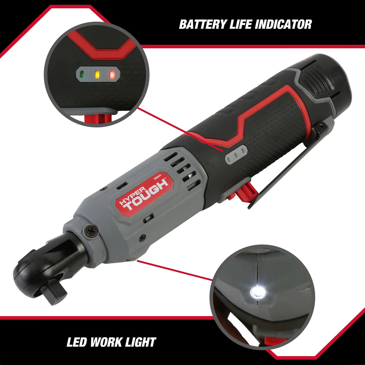 12V Max Lithium-Ion Cordless 3/8-Inch Ratchet with Battery and Charger J564475