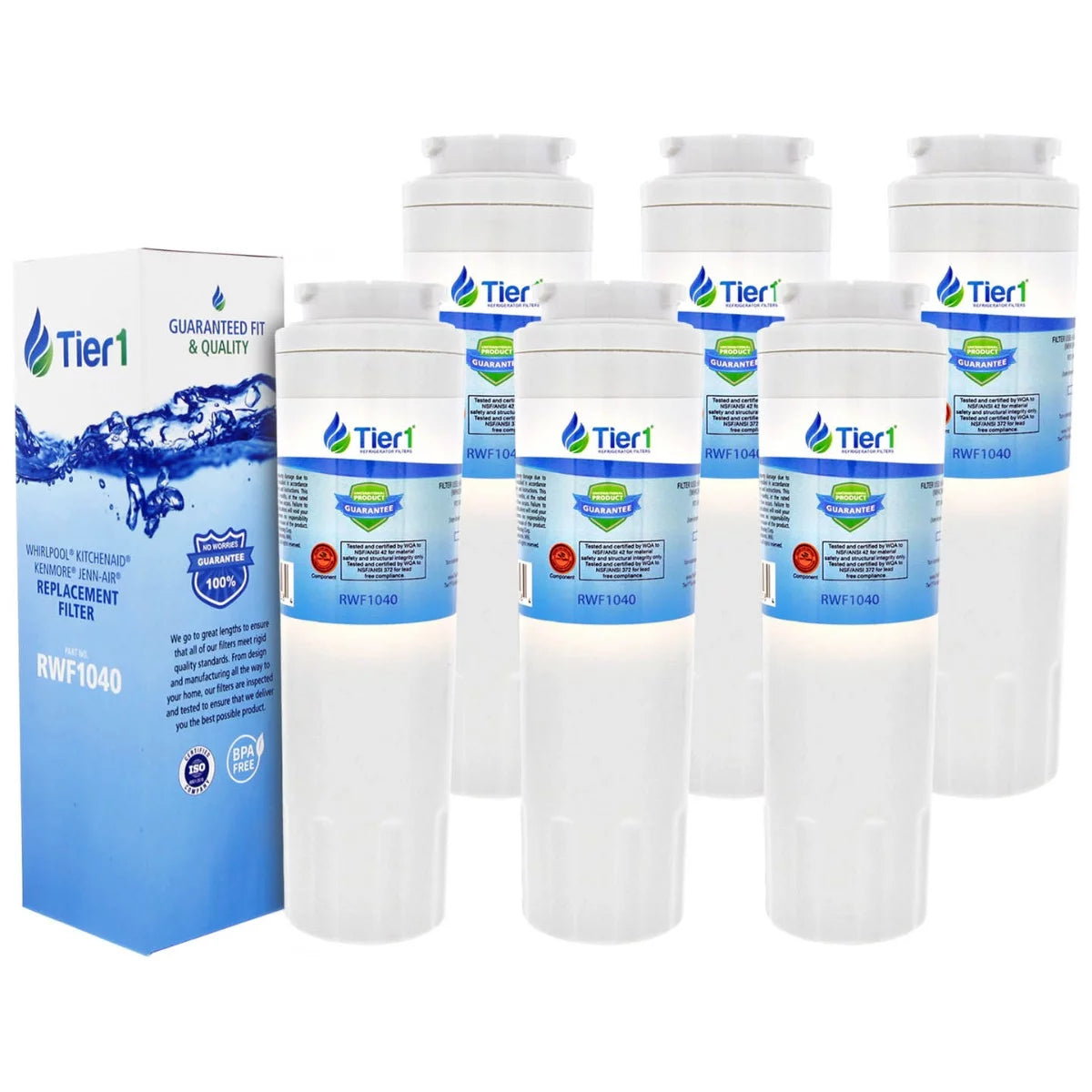 Refrigerator Water Filter 6-pk V3885