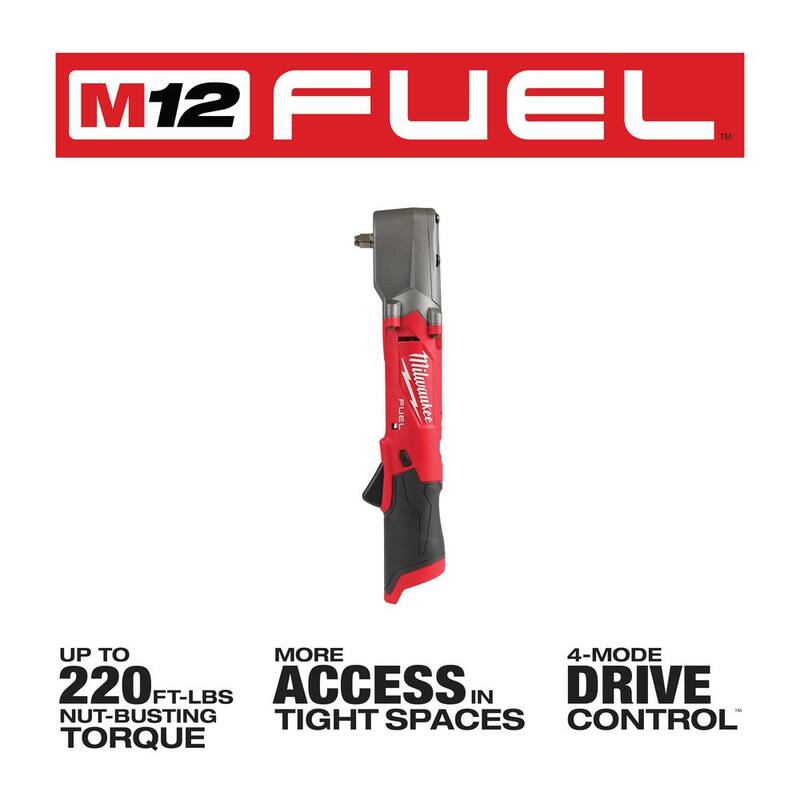 12V Cordless 3/8 in. Impact Wrench, Right Angle Impact Wrench, High Speed Ratchet & Die Grinder F273