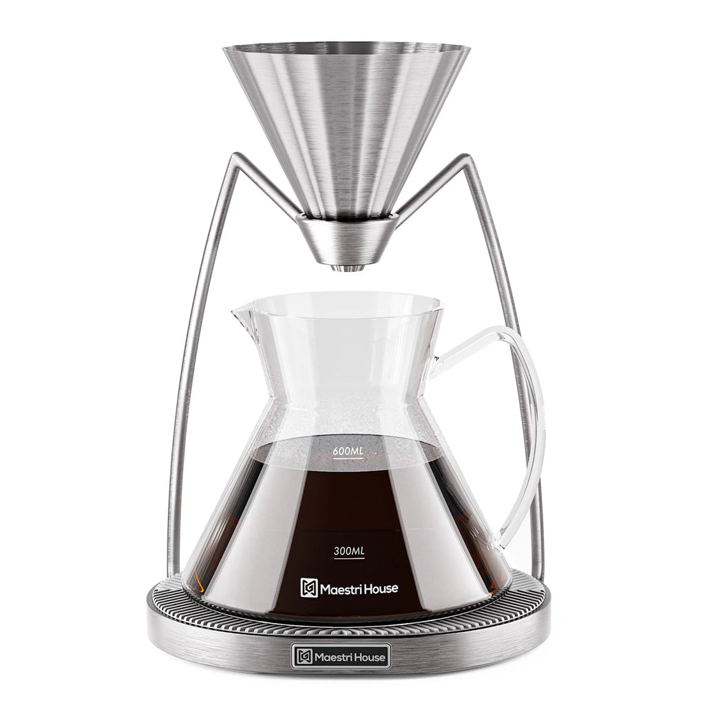 Pour Over Coffee Maker and 600ML Carafe V172