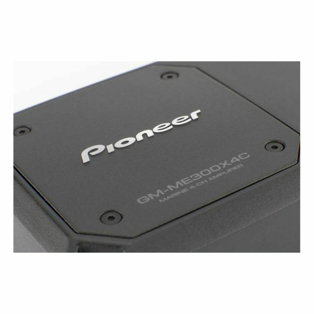 Black 4-Channel Marine Amplifier F10776