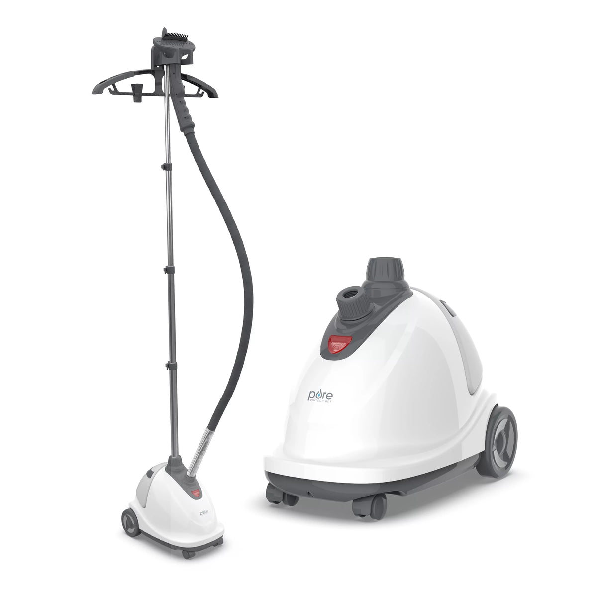 Standing Steamer with Garment Hanger and Fabric Brush S2601