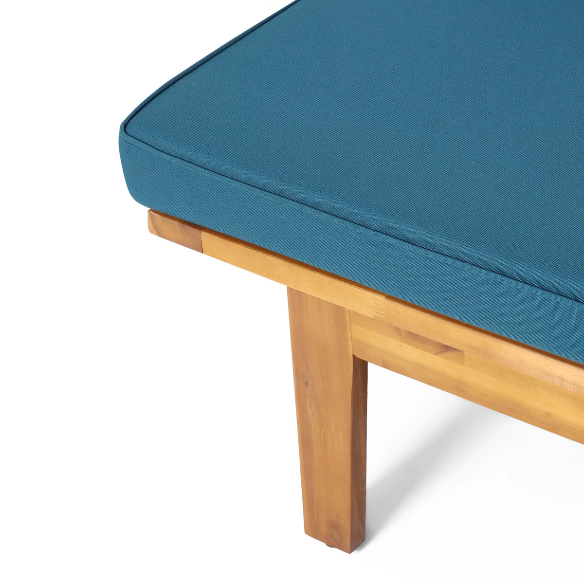Acacia Wood Convertible Daybed with Cushion P89822