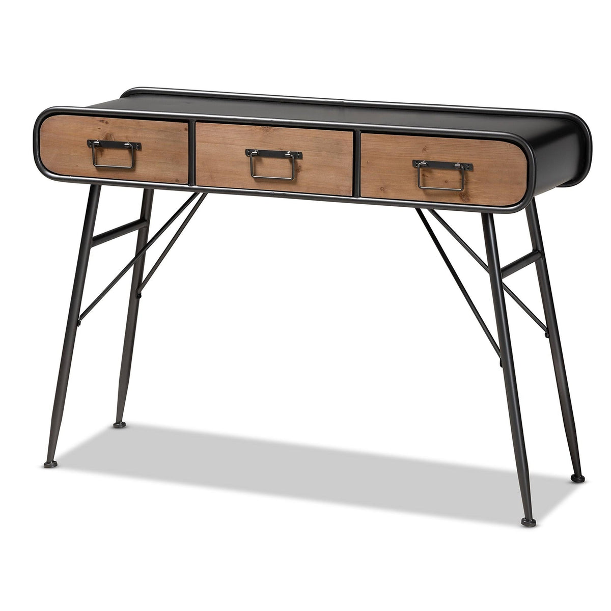 Industrial 3-Drawer Console Table K70430