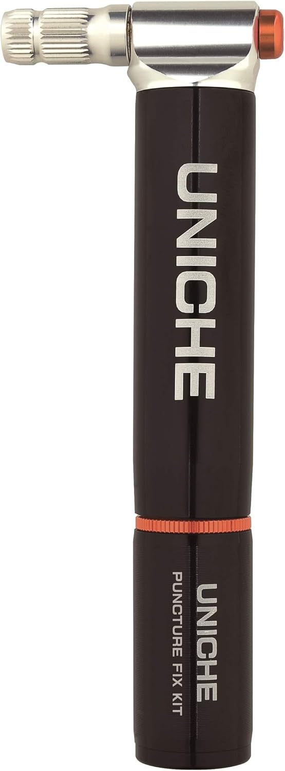 CO2 Inflator Tubeless Tire Repair Tool Kit with Storage Canister, Insertion Tool and Plugs Pack of 2 M101