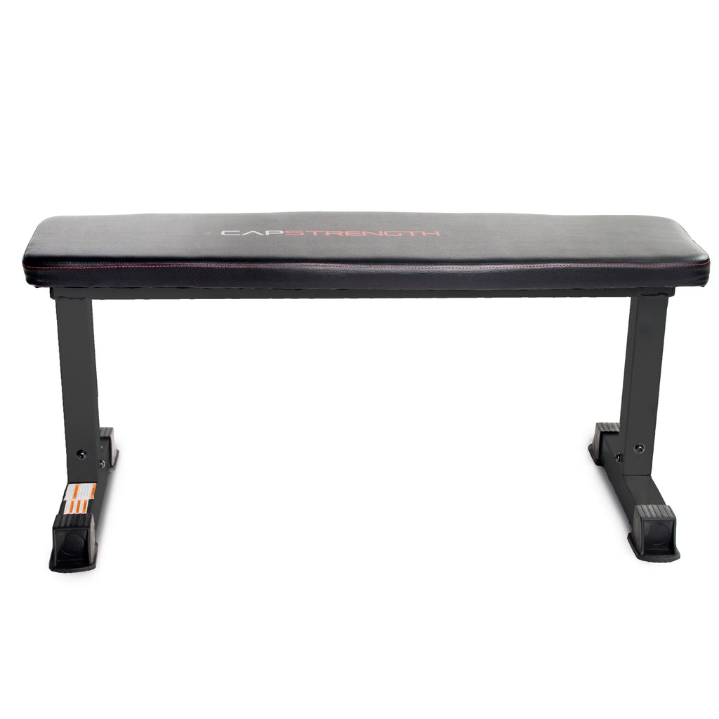 Flat Utility Weight Bench 600 lb Weight Capacity Gray T880