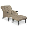 Tufted Rectangle Ottoman M589