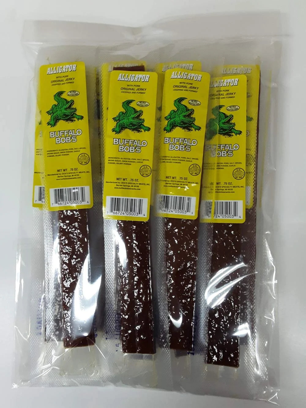 Alligator Jerky Strip 10 Pack F2735