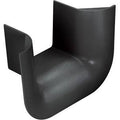 Black ABS Plastic Cable Raceway Trumpet M7582