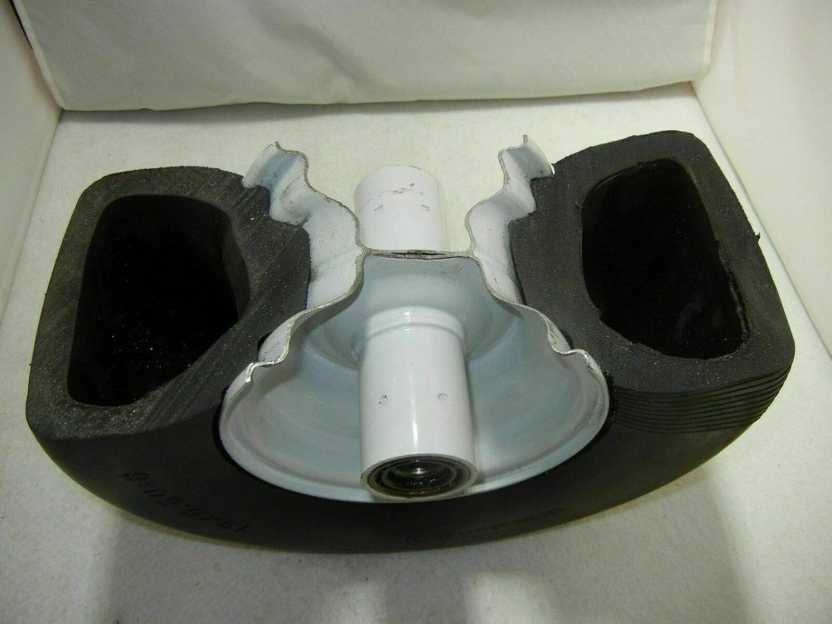 White Solid Tire Set of 2 Y378941