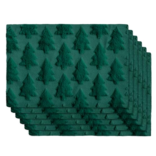 Green Christmas Placemats Set of 4 N478819