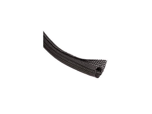 Black Polyethylene terephthalate Cable Wrap I5115