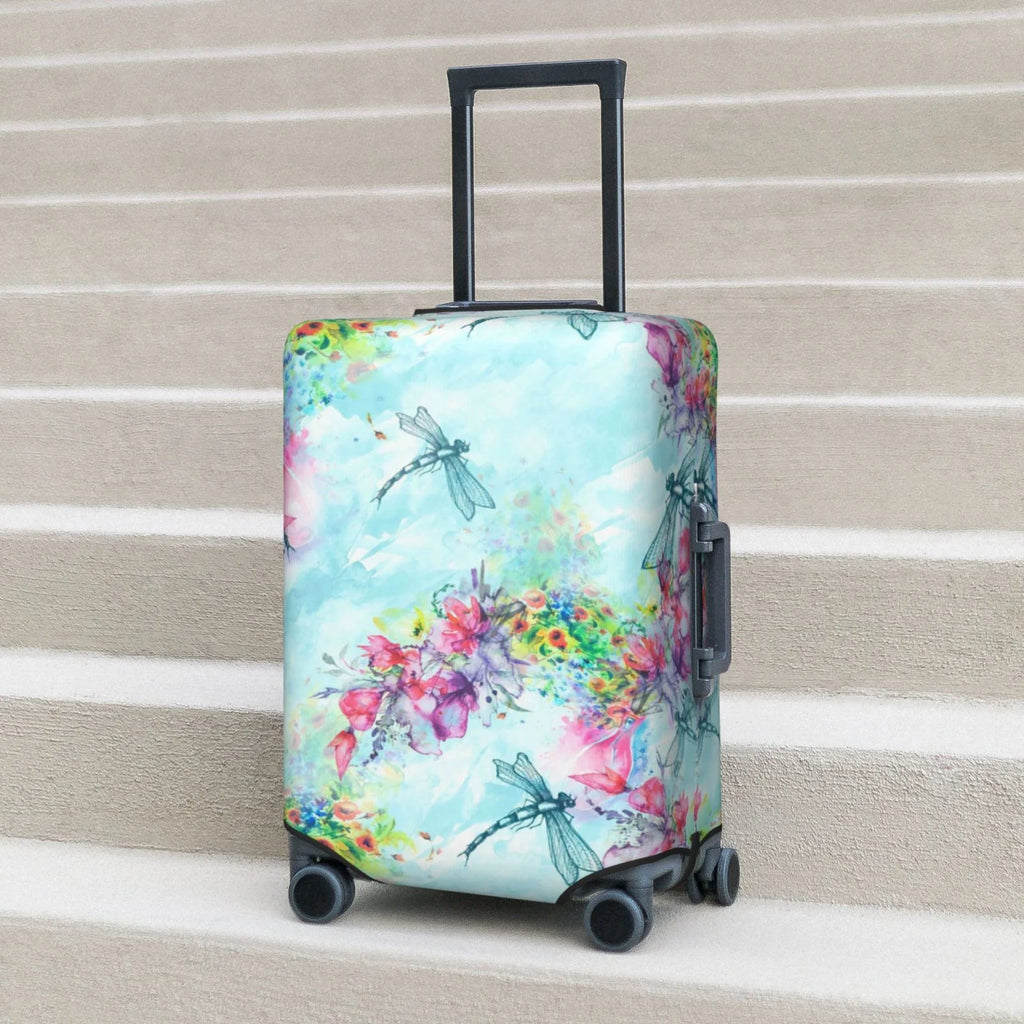 Large Suitcase Protective Cover with Hidden Zipper F96787