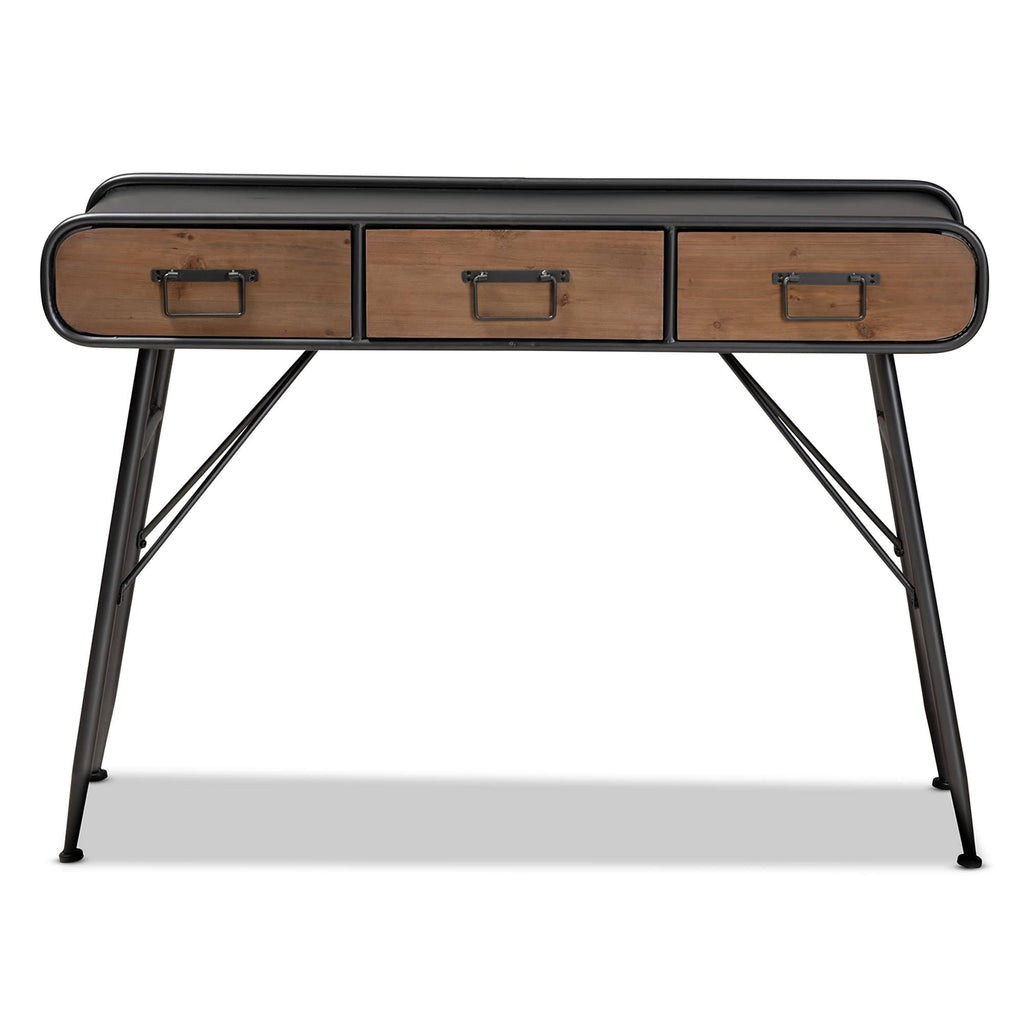 Industrial 3-Drawer Console Table K70430