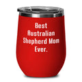 Australian Shepherd Dog Wine Glass C127