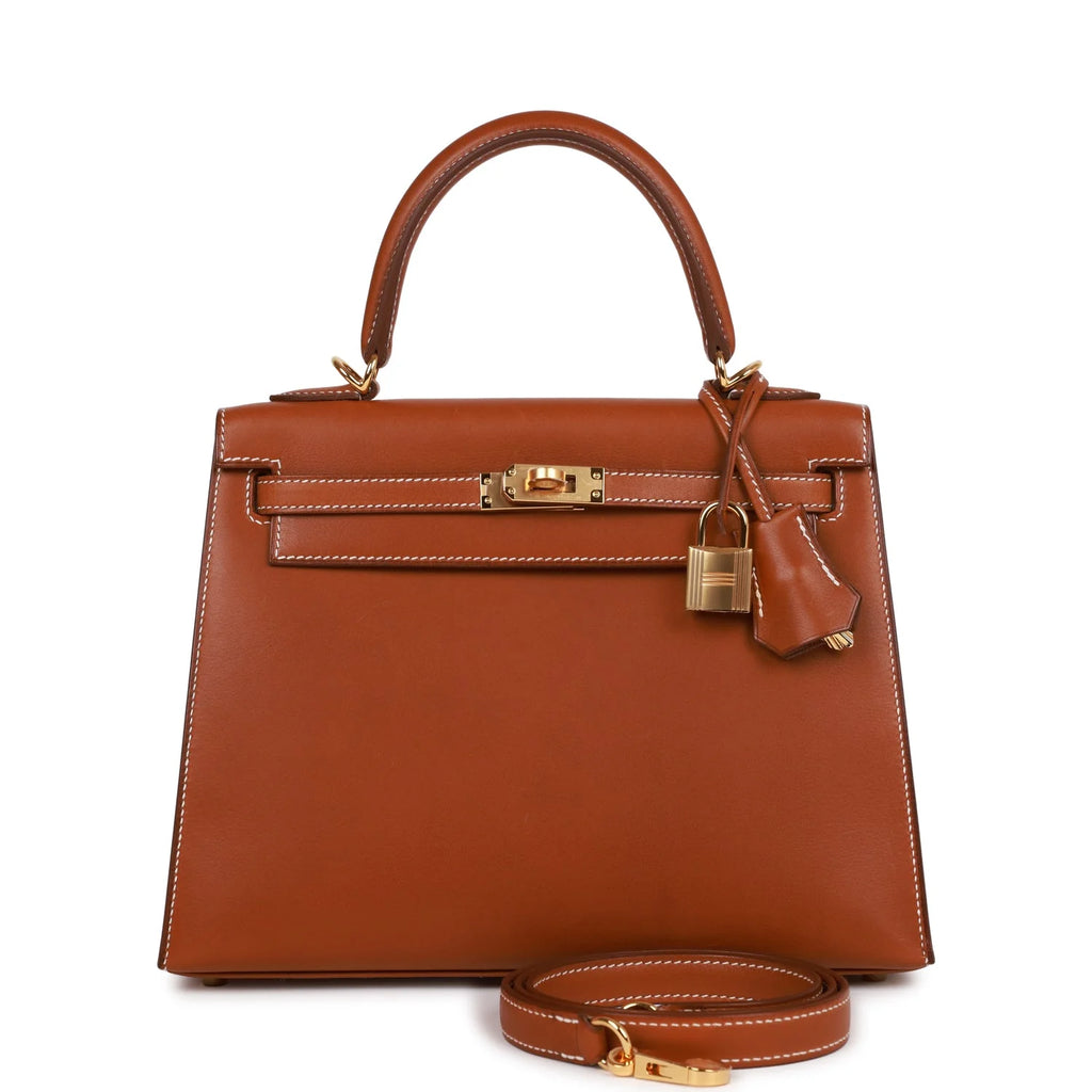 Kelly 25 Fauve Barenia M146