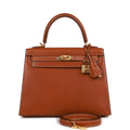 Kelly 25 Fauve Barenia M146