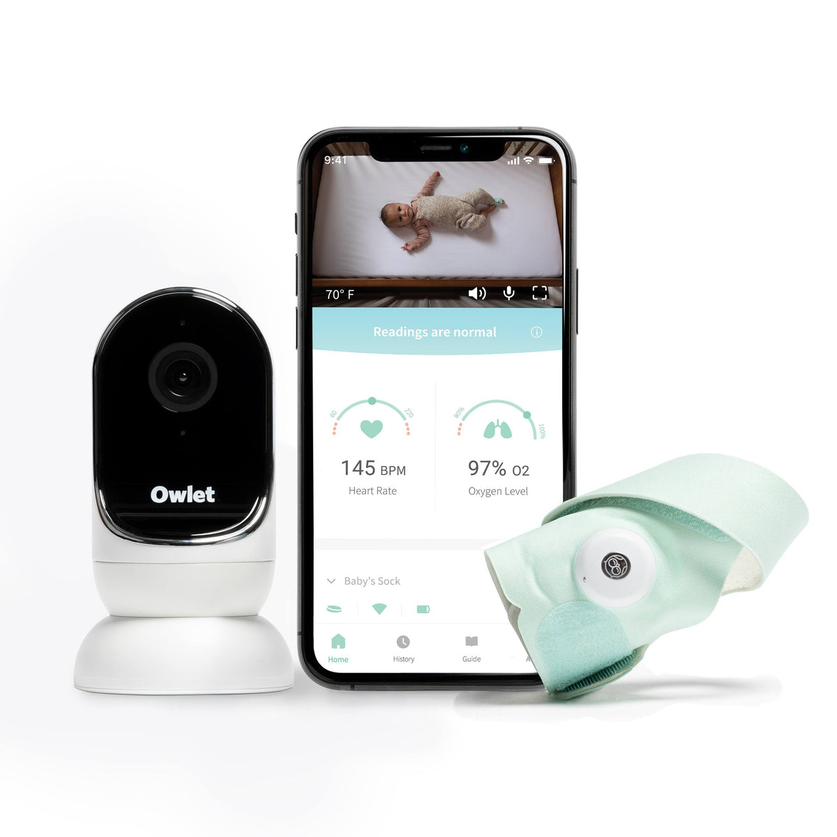 Smart Sock 3 & HD Camera Monitor G84428