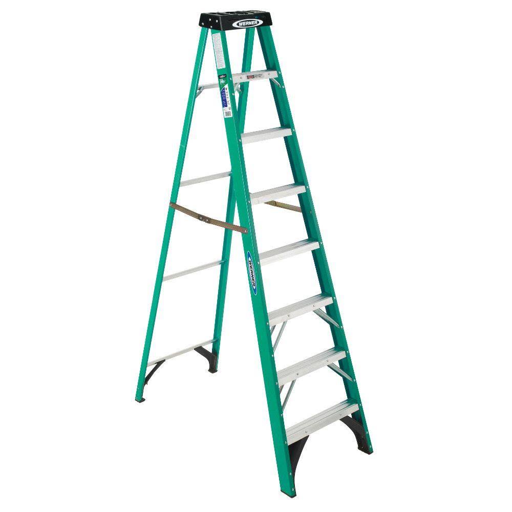 8 ft. Fiberglass Step Ladder O172