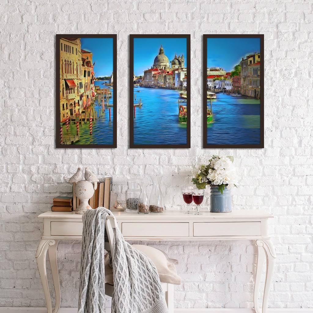 3 Piece Framed Graphic Art Set C6782