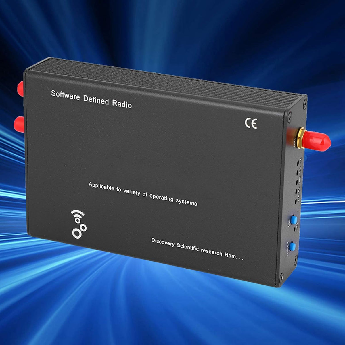 HackRF One SDR Platform Software Defined Radio Development Module 1MHz-6GHz Radio Communication Board 20Mbps 8BIT O464997