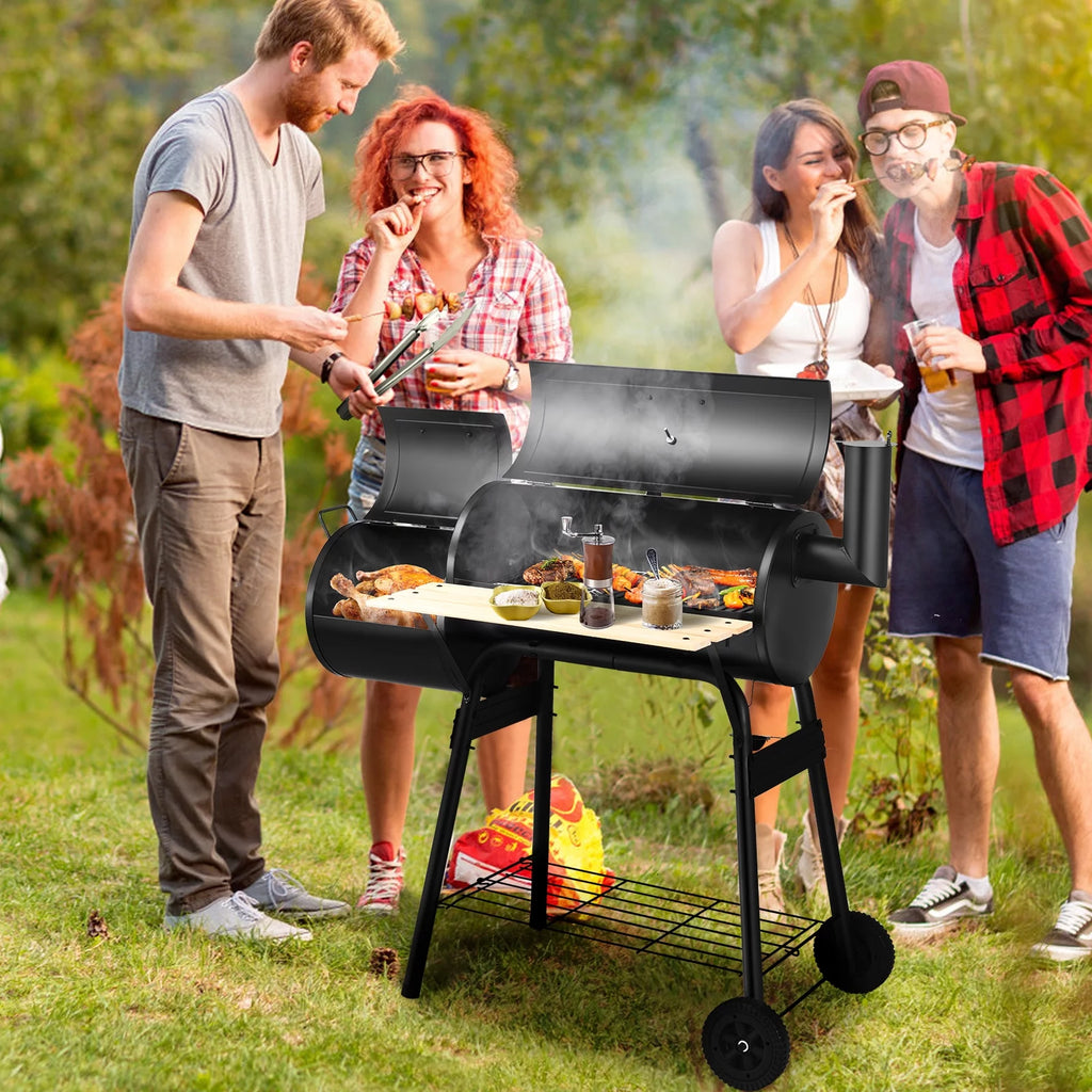 Charcoal BBQ Grill Smoker E446854