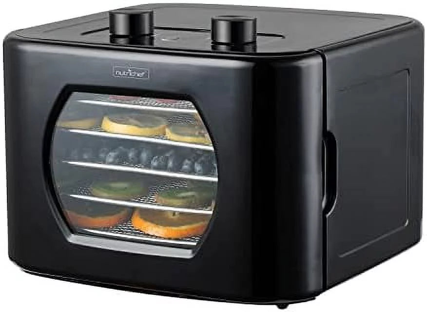 Electric Countertop Food Dehydrator with 4 Stainless Steel Trays X95209