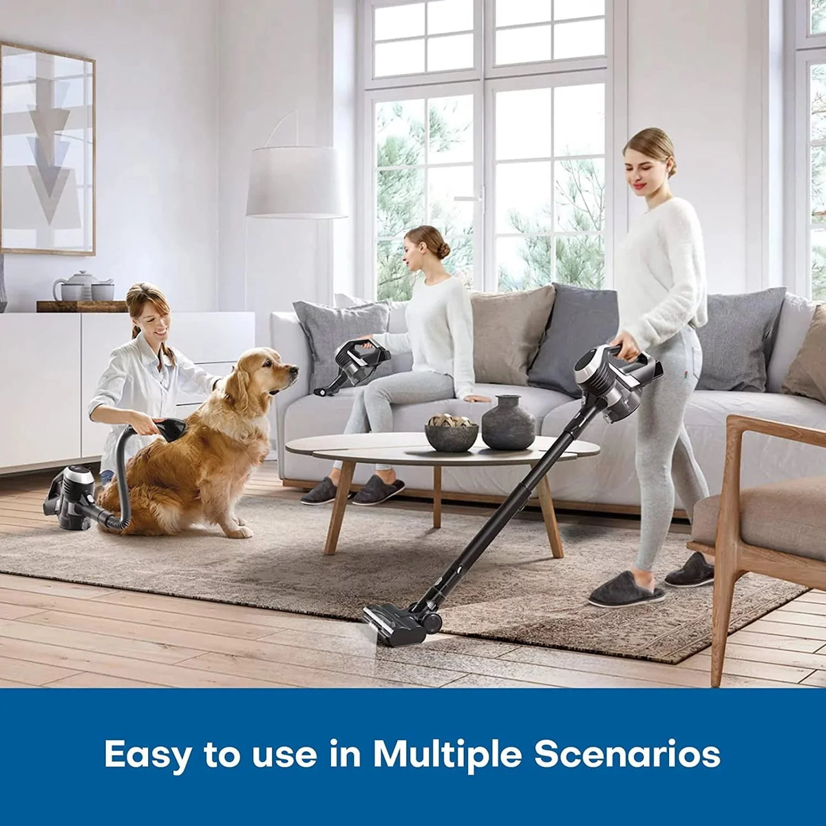 Cordless Vacuum with LED Display J522309