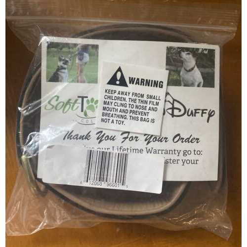 Leather Padded Dog Collar A262